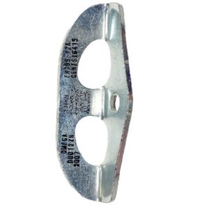 Placa doble anclaje DUO 12 Zincado, Omega