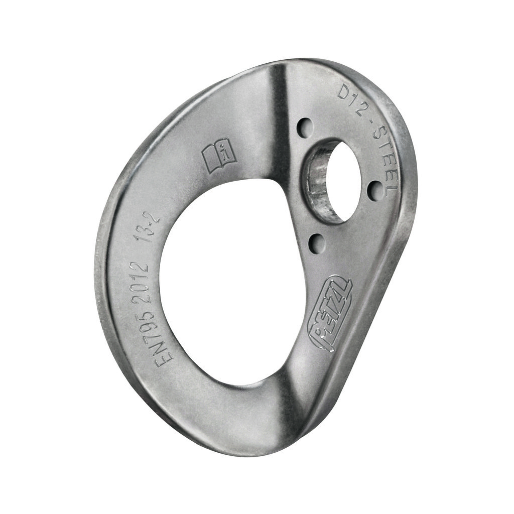 Placa de anclaje Coeur Steel 12mm, Petzl